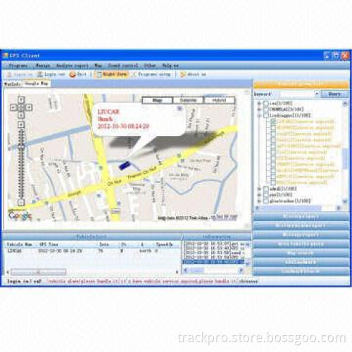 B/S GPS Tracking Software for PC, with Free Mobile Racking Software